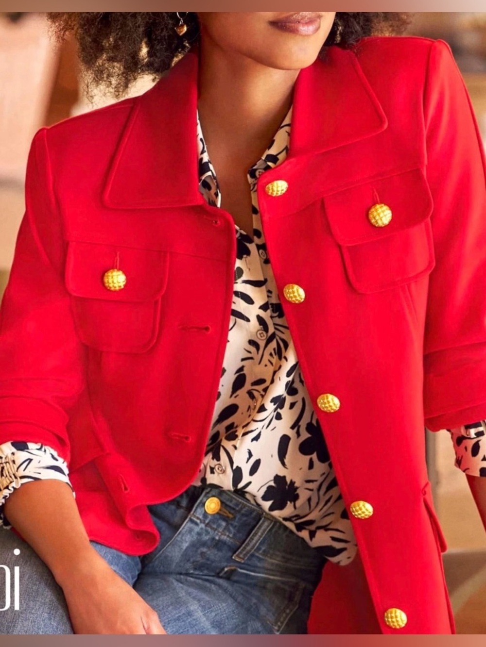 CAbi NWT Palladium Bomber Jacket Sz M